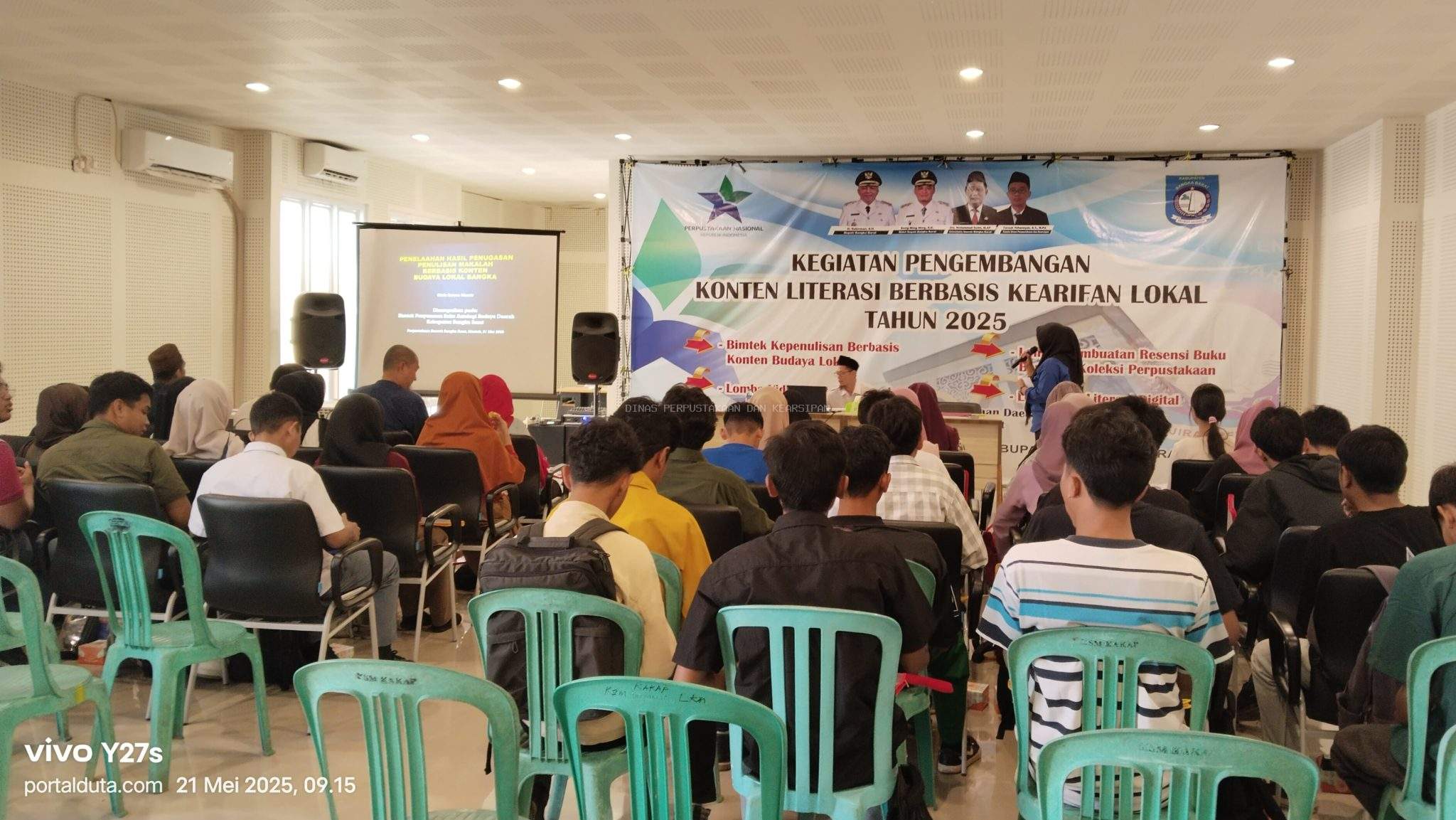 Bimtek Menulis Konten Budaya Lokal Bangka Barat, Tulisan Peserta akan Dijadikan Buku