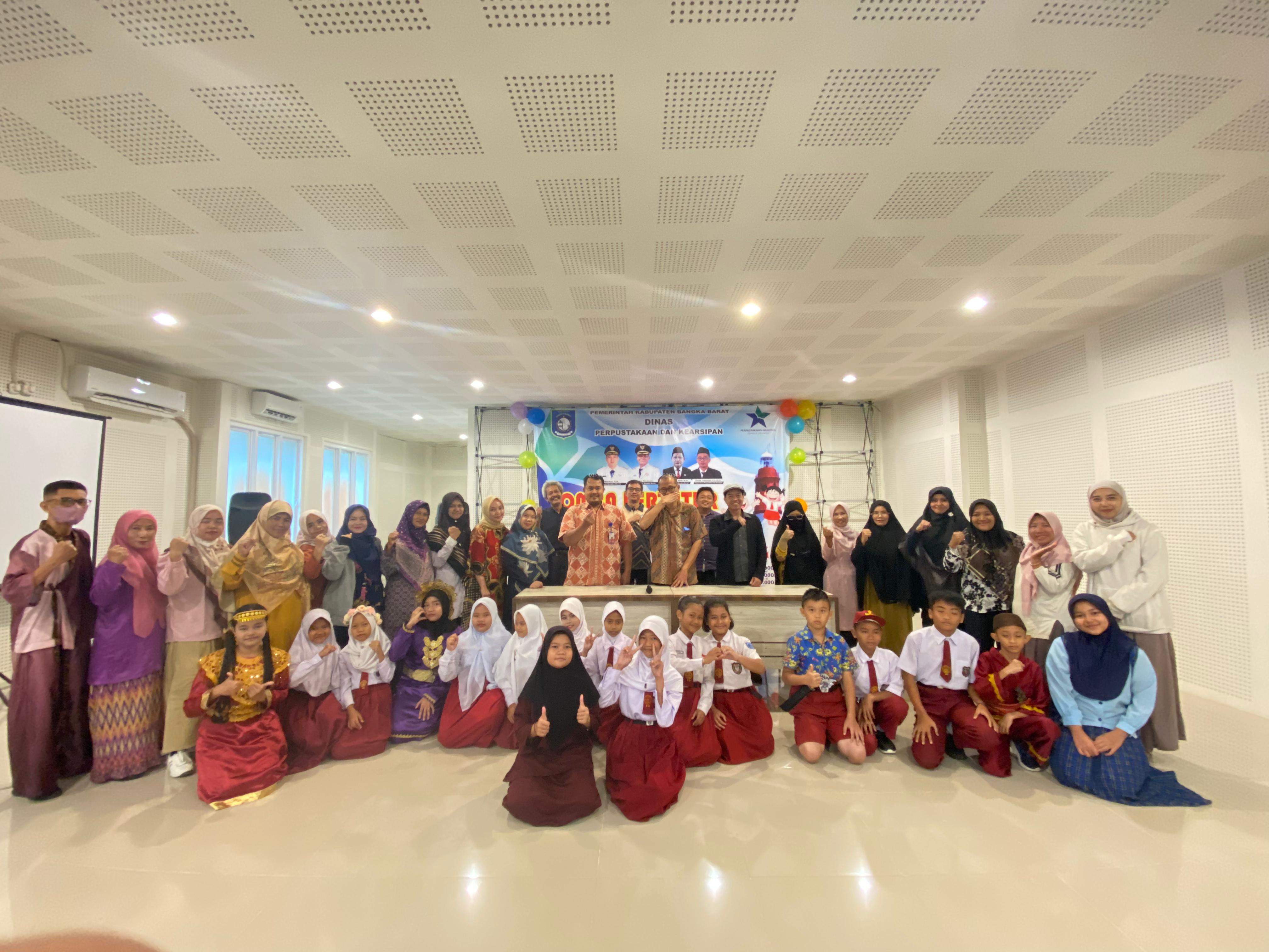 50 Siswa SD/MI Ikuti Lomba  Bertutur Tingkat Kabupaten Bangka Barat