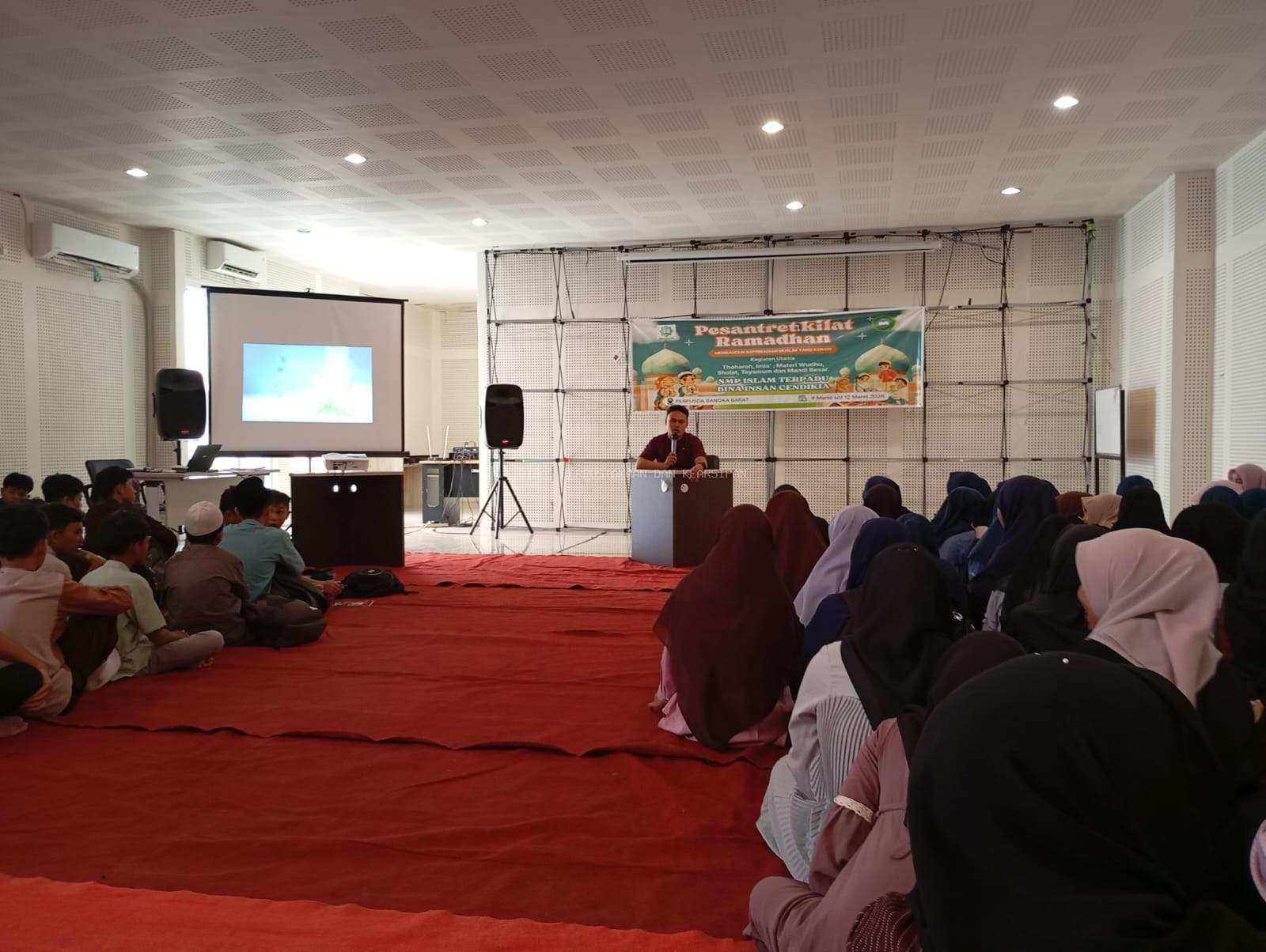 Pesantren Kilat Literasi Islami dan Ramadan Kreatif Meriahkan Perpusda Bangka Barat