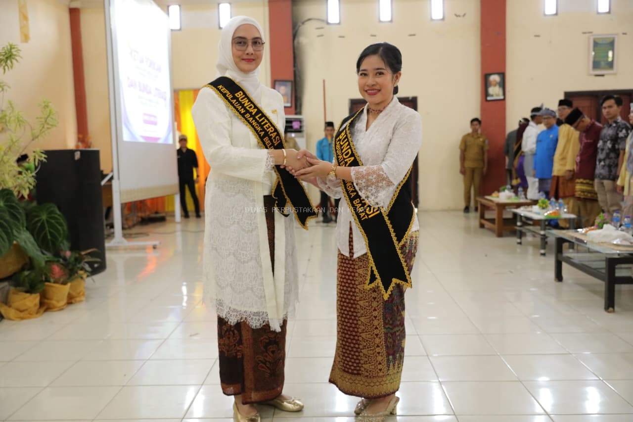 Noni Hidayat Kukuhkan Bunda Literasi Bangka Barat 